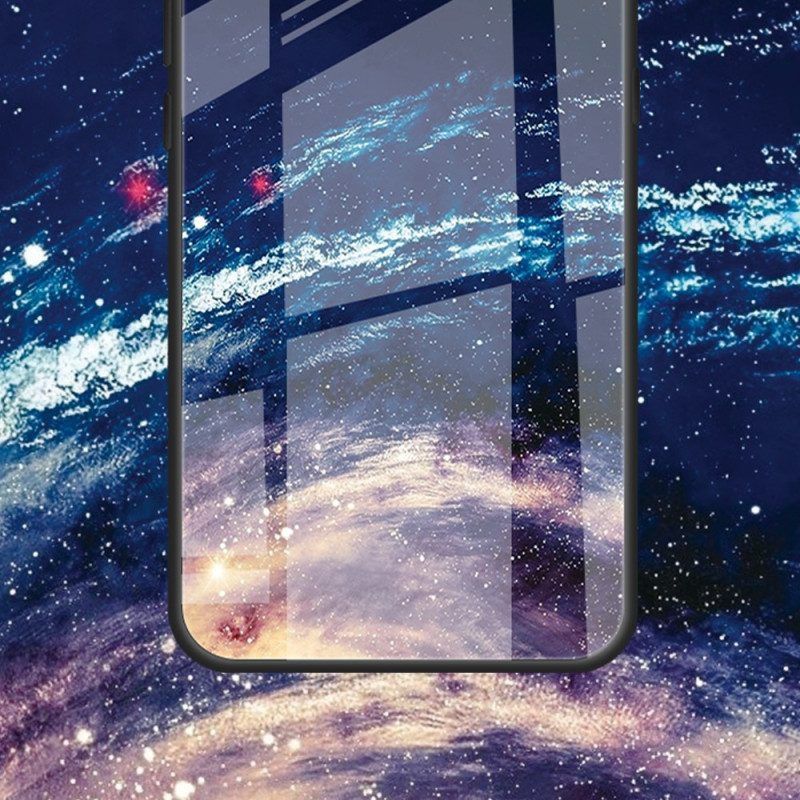 Handyhülle Für Xiaomi Redmi Note 12 Pro Mondmann Aus Gehärtetem Glas
