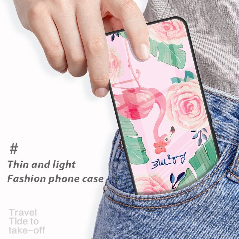 Handyhülle Für Xiaomi Redmi Note 12 Pro Mondmann Aus Gehärtetem Glas