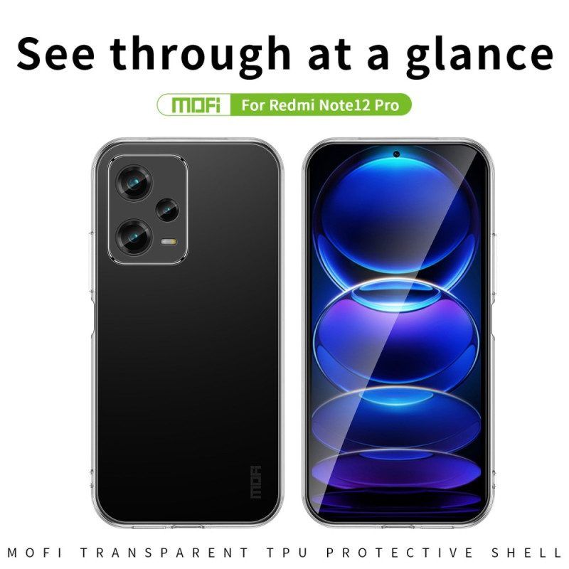 Hülle Für Xiaomi Redmi Note 12 Pro Transparentes Mofi