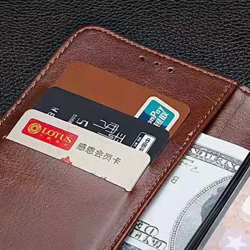 Lederhüllen Für Xiaomi Redmi Note 12 Pro Kunstleder Idewei