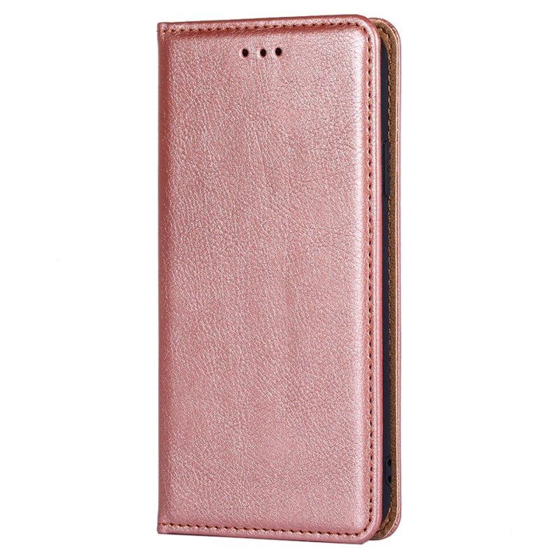 Schutzhülle Für Xiaomi Redmi Note 12 Pro Flip Case Nähte Aus Kunstleder
