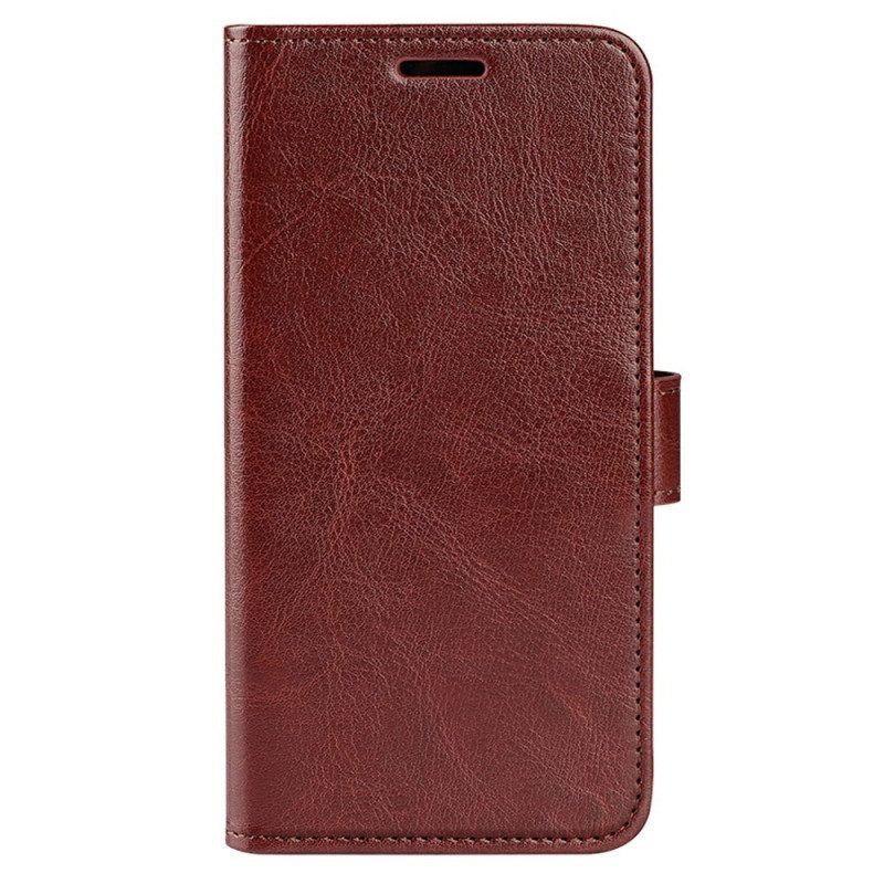 Flip Case Für Samsung Galaxy S23 5G Vintage-ledereffekt