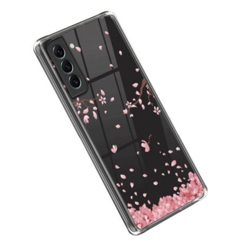 Handyhülle Für Samsung Galaxy S23 5G Nahtlose Rosa Blumen