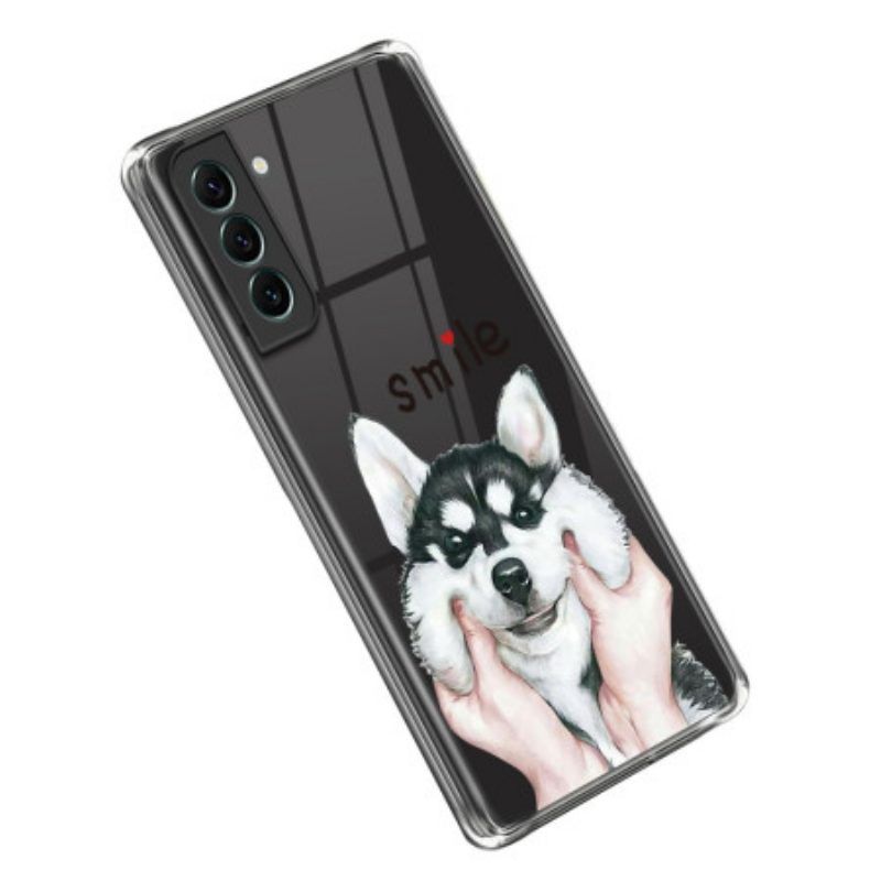 Handyhülle Für Samsung Galaxy S23 5G Nahtloses Hundelächeln