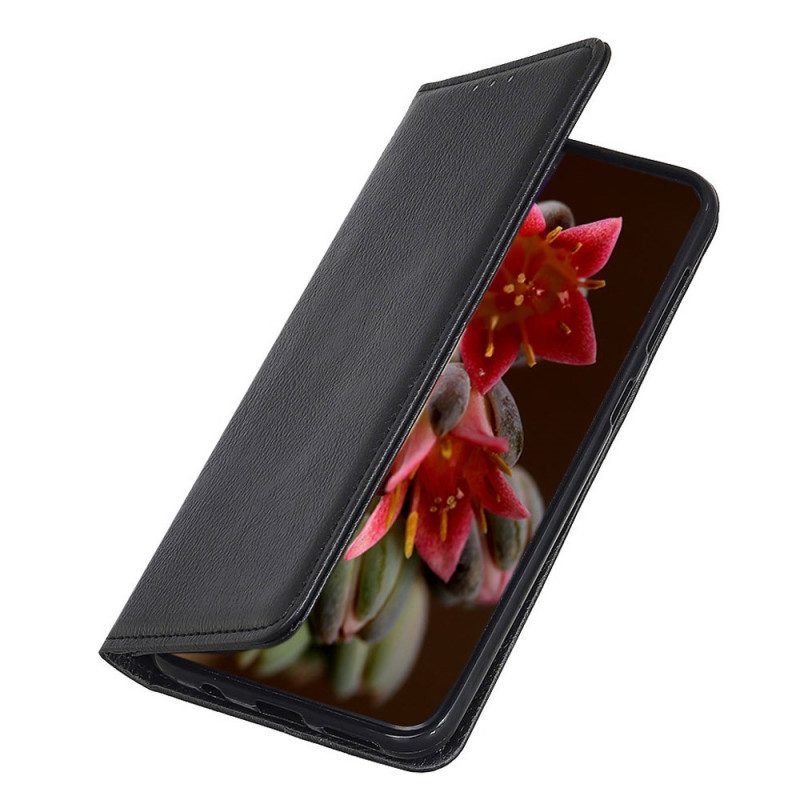 Schutzhülle Für Samsung Galaxy S23 5G Flip Case Litschi-spaltleder