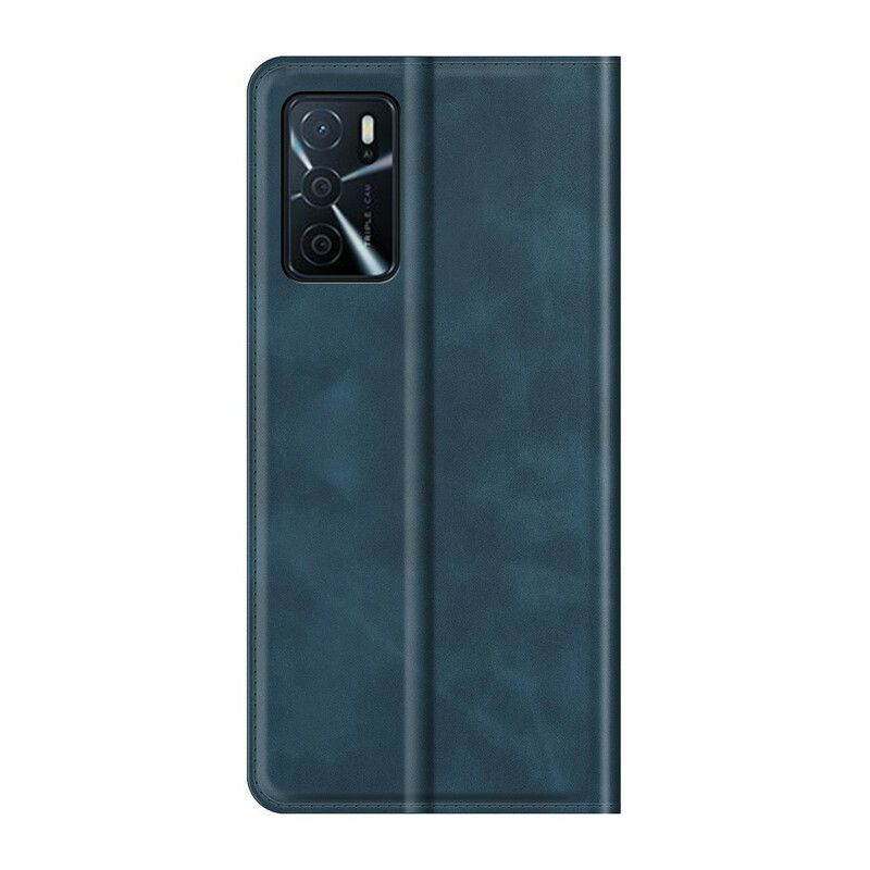 Flip Case Für Oppo A16 / A16s Hautberührung
