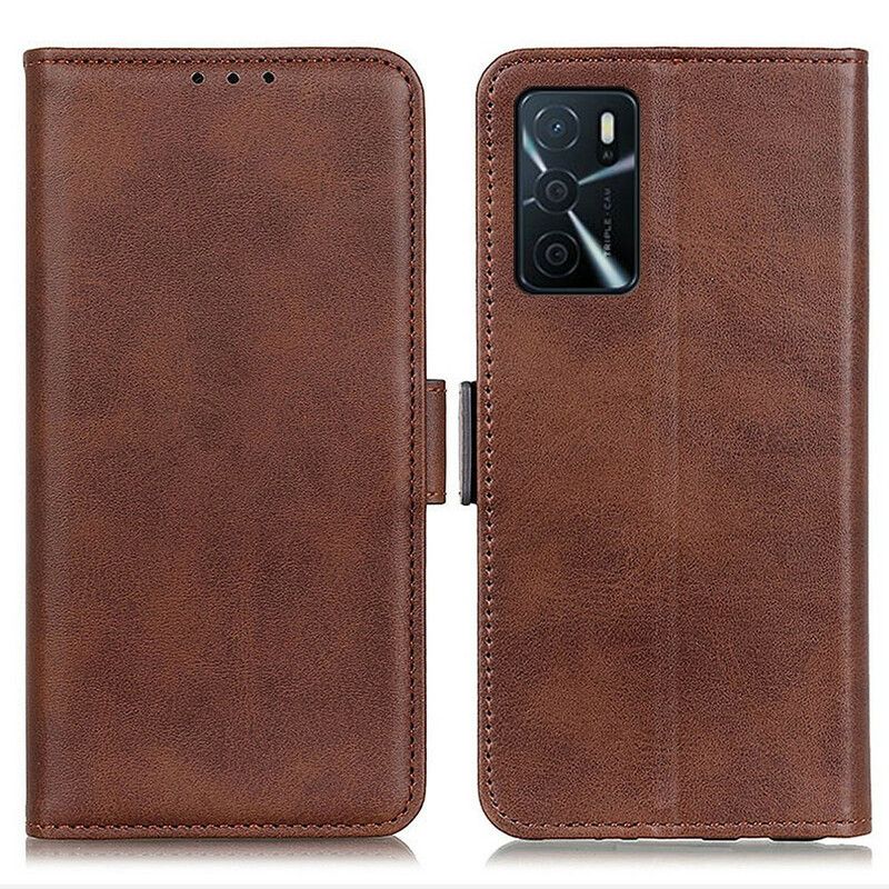 Lederhüllen Oppo A16 / A16s Doppelklappe