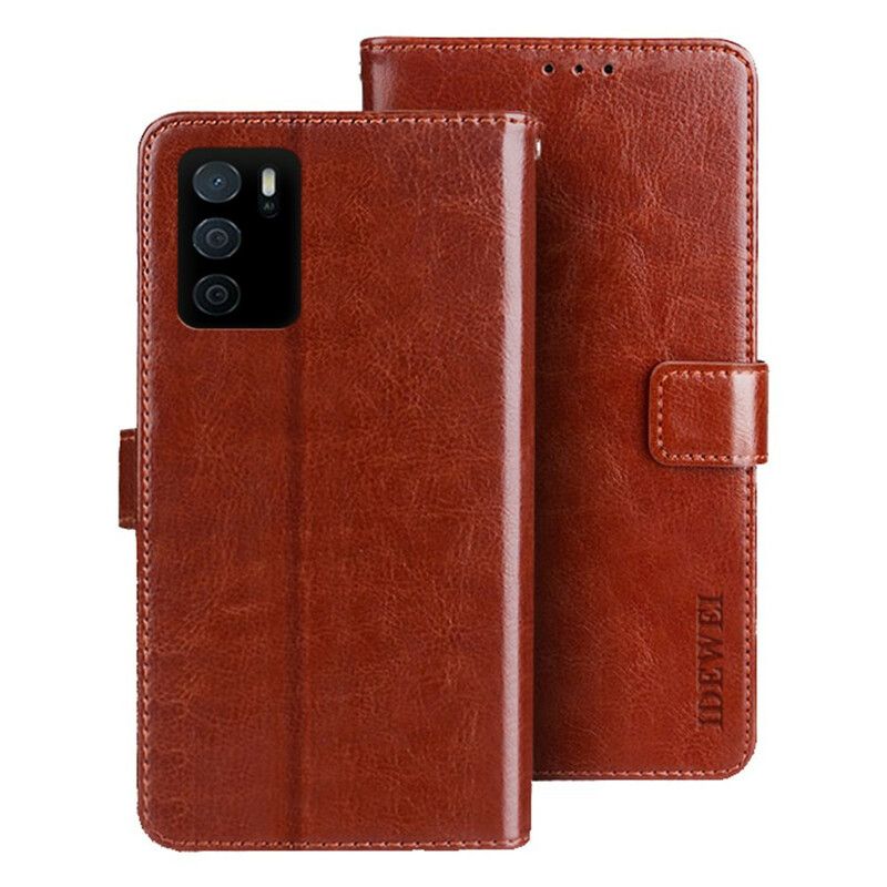 Lederhüllen Oppo A16 / A16s Kunstleder Idewei