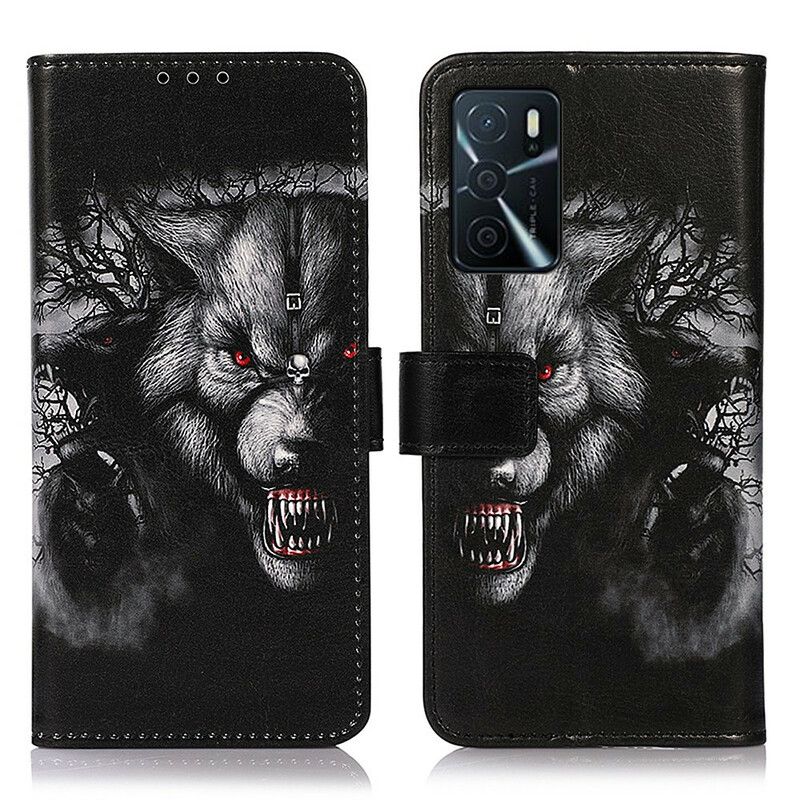 Lederhüllen Oppo A16 / A16s Werwolf