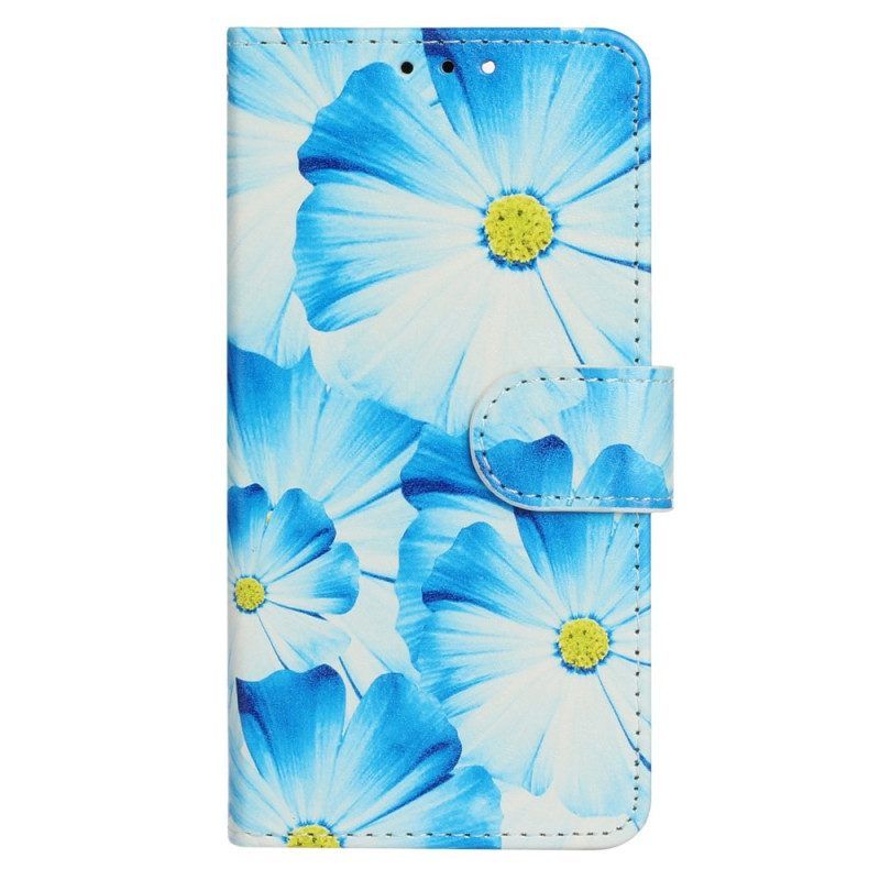 Flip Case Für Samsung Galaxy S23 Ultra 5G Blumen