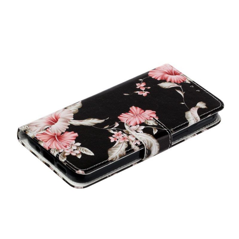 Flip Case Für Samsung Galaxy S23 Ultra 5G Blumen