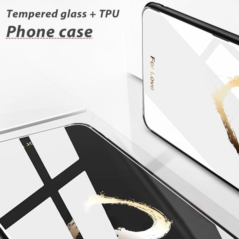 Handyhülle Für Samsung Galaxy S23 Ultra 5G Gehärtetes Glas Mit Farbverlauf