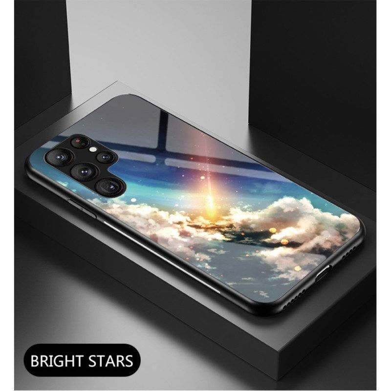 Handyhülle Für Samsung Galaxy S23 Ultra 5G Himmelgehärtetes Glas