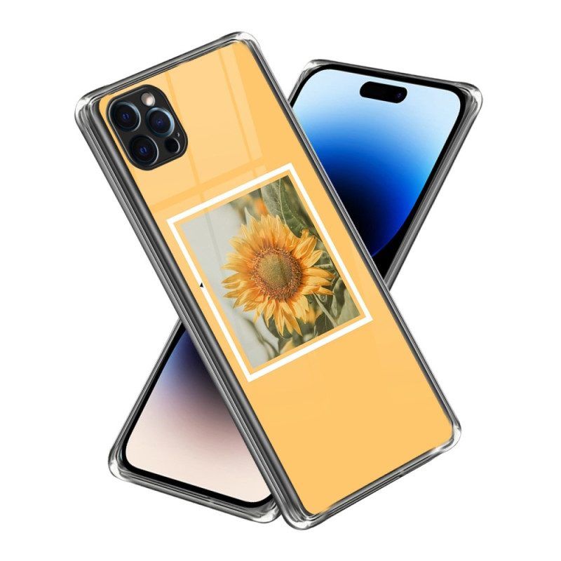 Handyhülle Für iPhone 14 Pro Max Sonnenblumen