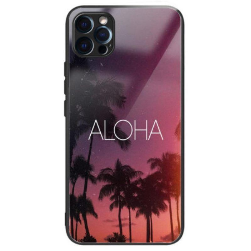 Hülle Für iPhone 14 Pro Max Aloha Gehärtetes Glas