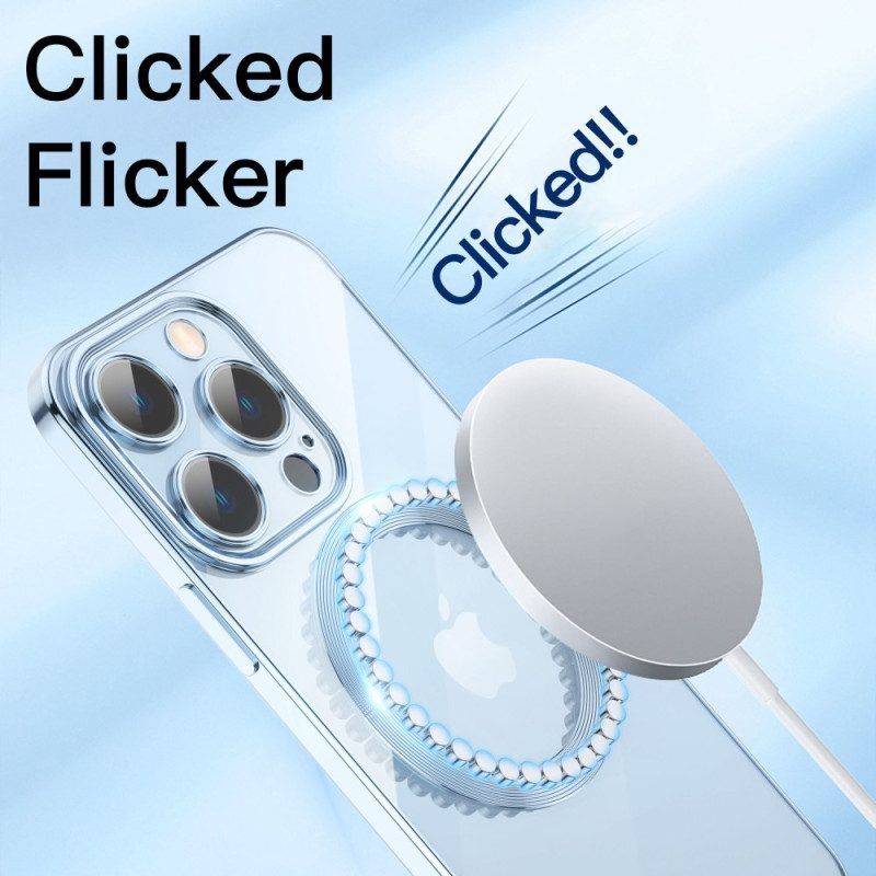 Hülle Für iPhone 14 Pro Max Transparent Magsafe Kompatibel