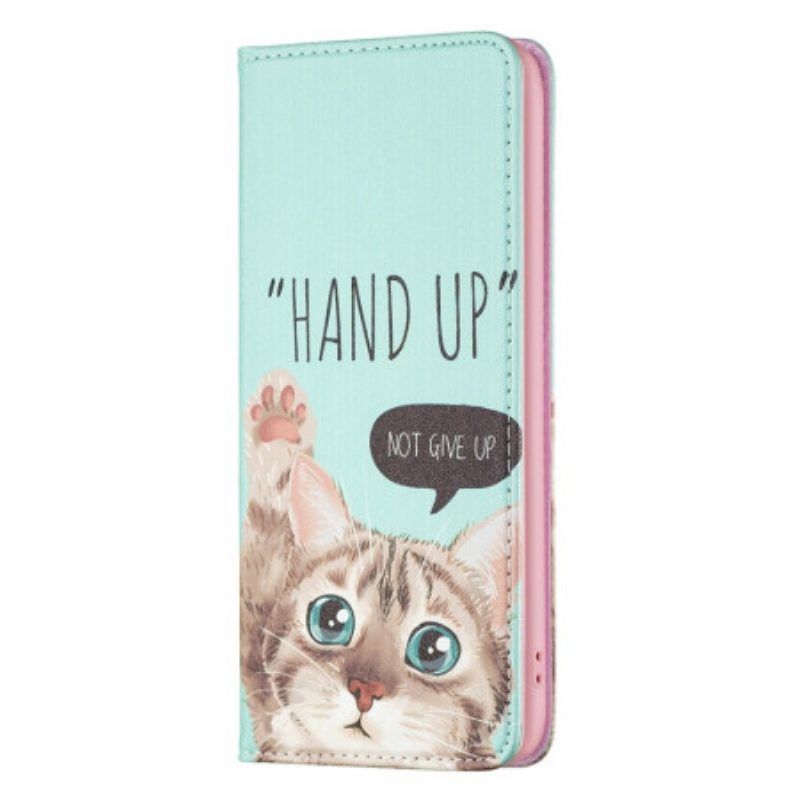 Schutzhülle Für iPhone 14 Pro Max Flip Case Hand-up