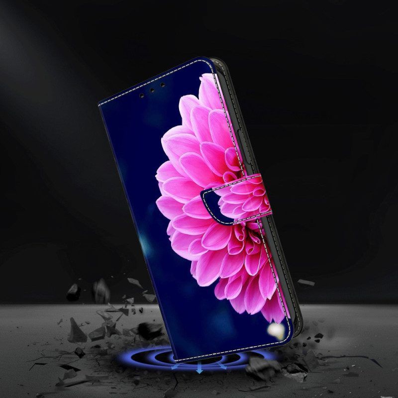 Lederhüllen Für iPhone 15 Pro Eine Blume