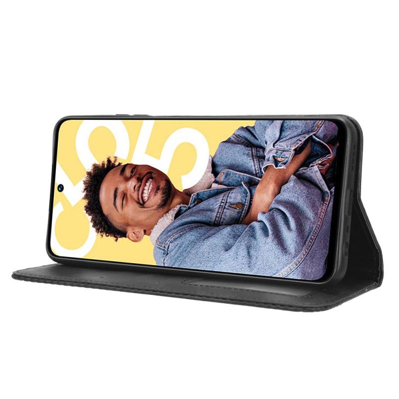 Flip Case Realme C55 Handyhülle Retro-stil