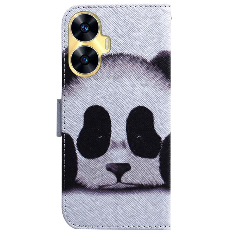Lederhüllen Für Realme C55 Panda