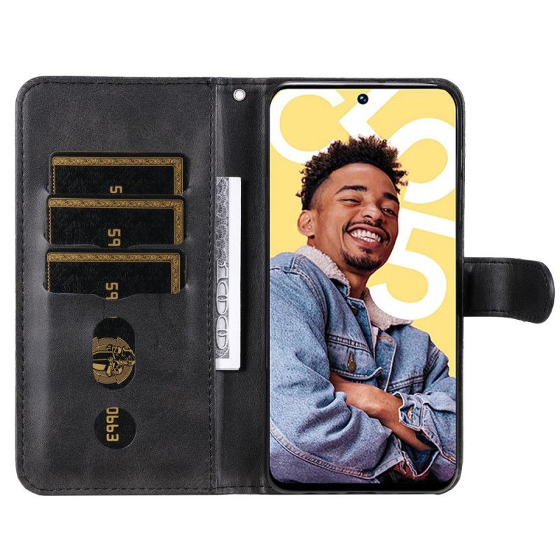 Lederhüllen Realme C55 Armband Mit Münzfach Vorne