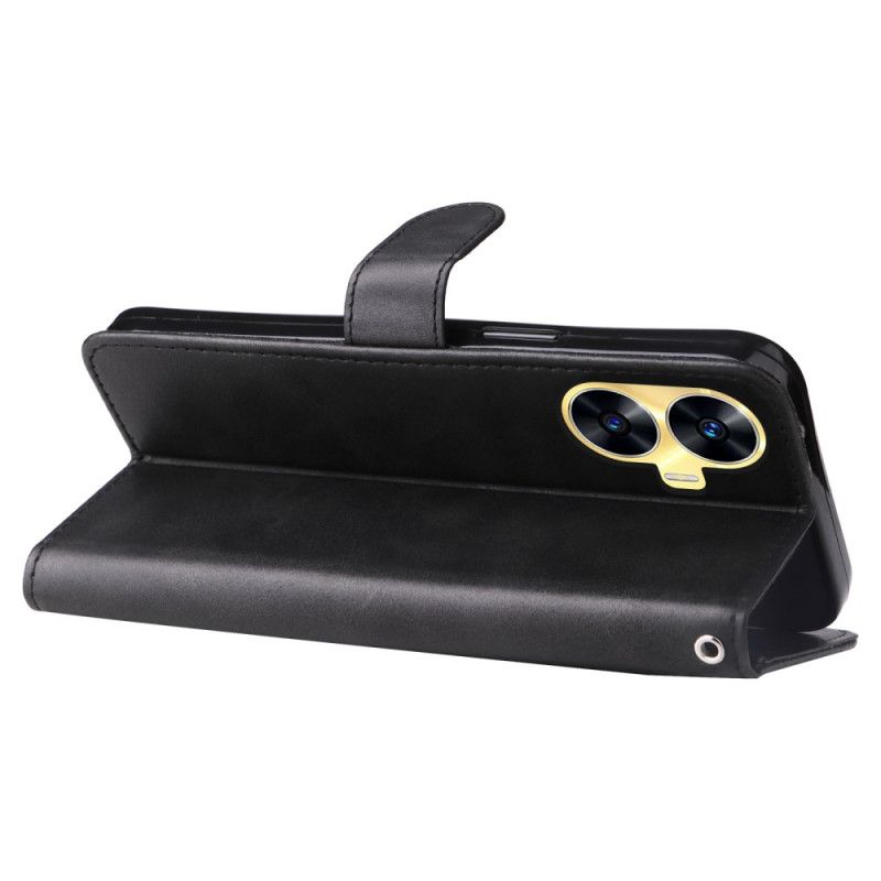 Lederhüllen Realme C55 Armband Mit Münzfach Vorne