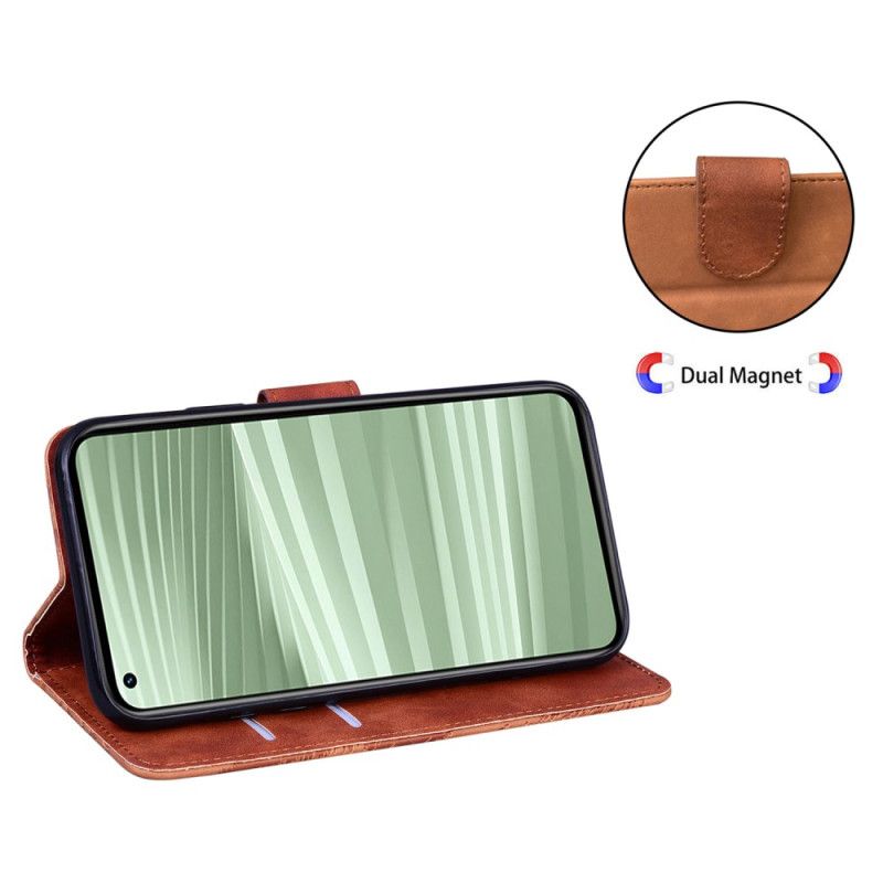 Lederhüllen Realme C55 Tigerprint