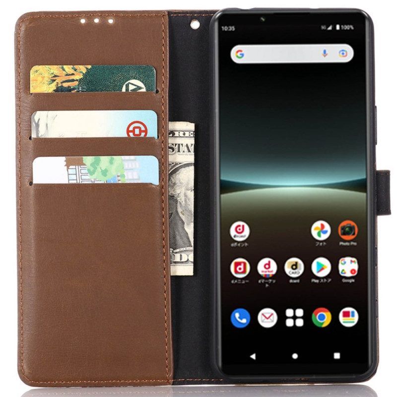 Flip Case Für Sony Xperia 10 IV Vereinigt