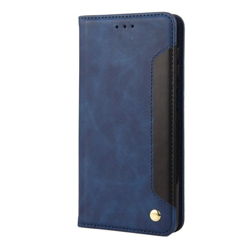 Schutzhülle Für Sony Xperia 10 IV Flip Case Zweifarbig