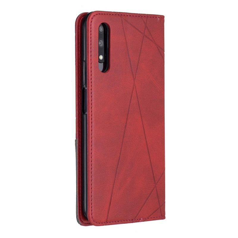 Flip Case Für Honor 9X Pro Schwarz Maximaler Künstlerstil