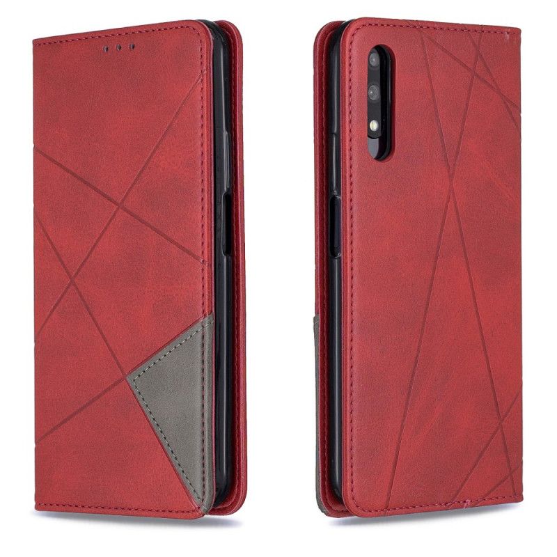 Flip Case Für Honor 9X Pro Schwarz Maximaler Künstlerstil