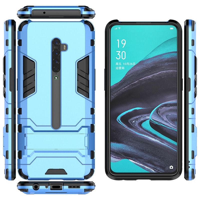 Hülle Oppo Reno 2 Schwarz Zunge