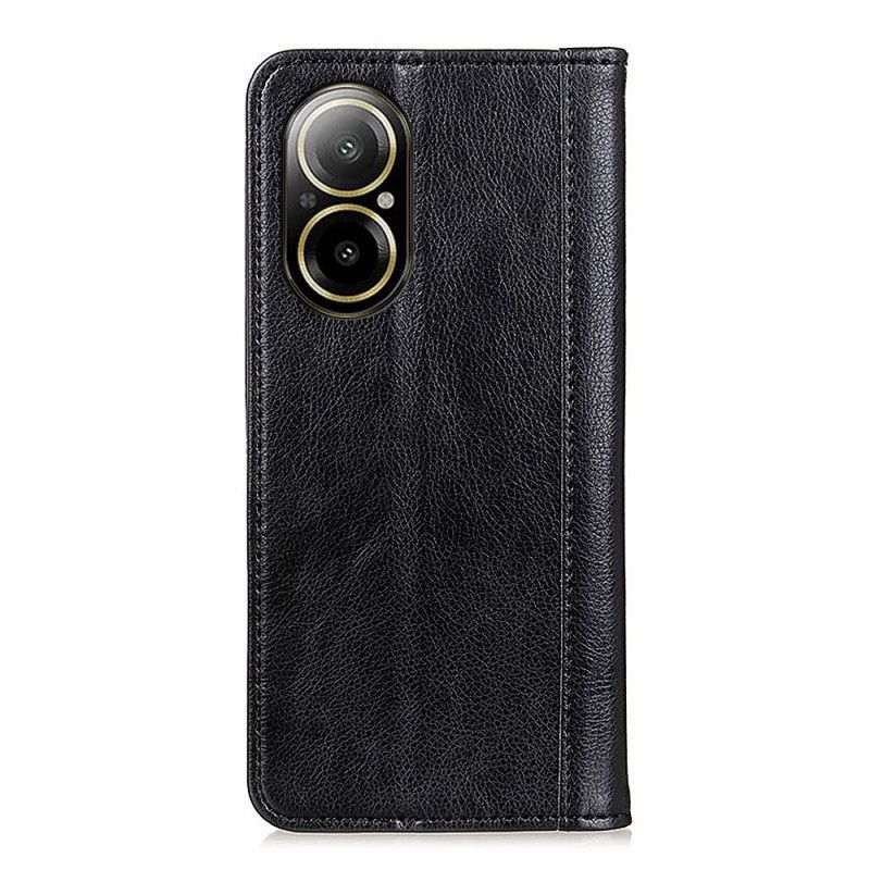 Flip Case Realme C67 Spaltleder