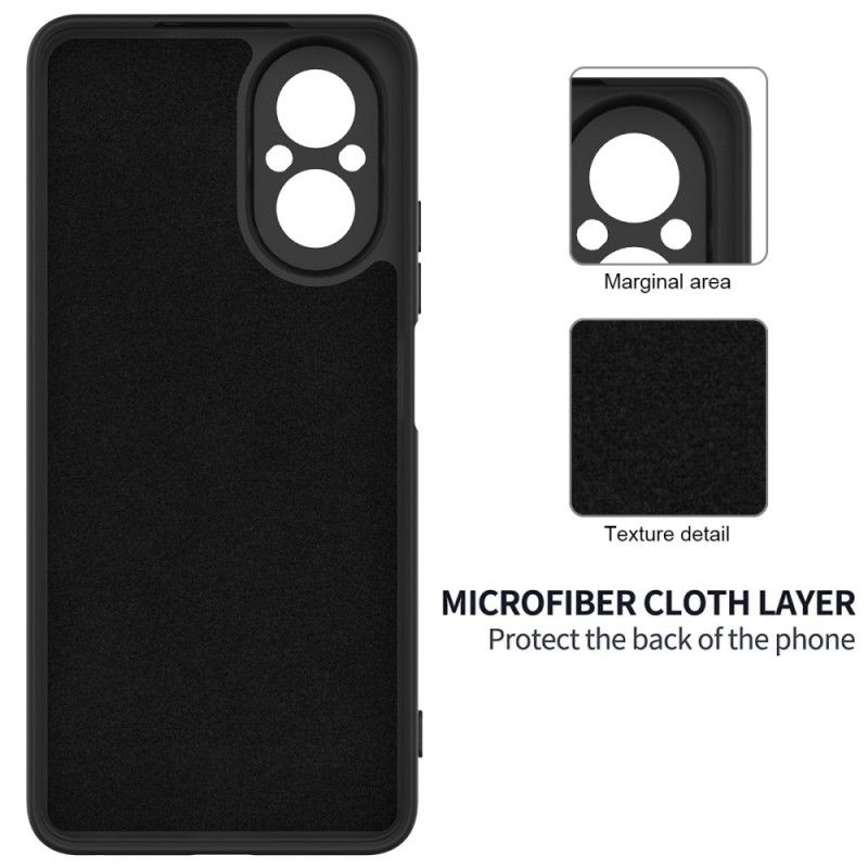 Hülle Realme C67 Handyhülle Flüssigsilikon Mit Riemen