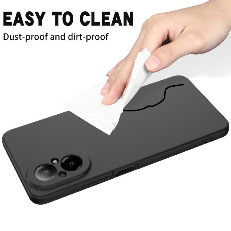 Hülle Realme C67 Handyhülle Flüssigsilikon Mit Riemen