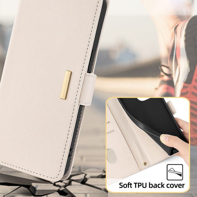 Lederhüllen Realme C67 Goldkette