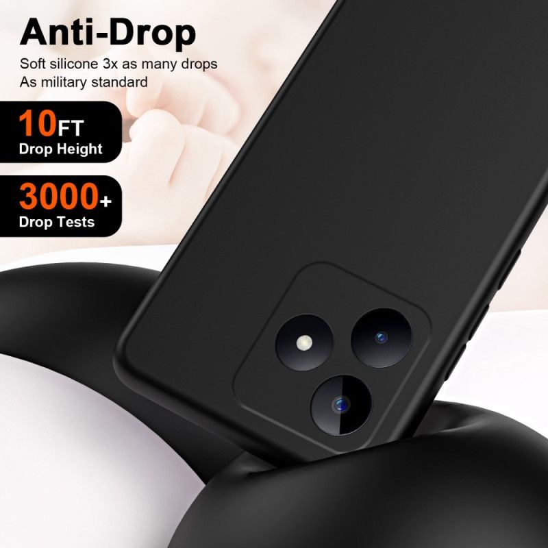 Hülle Realme C53 Handyhülle Flüssigsilikon