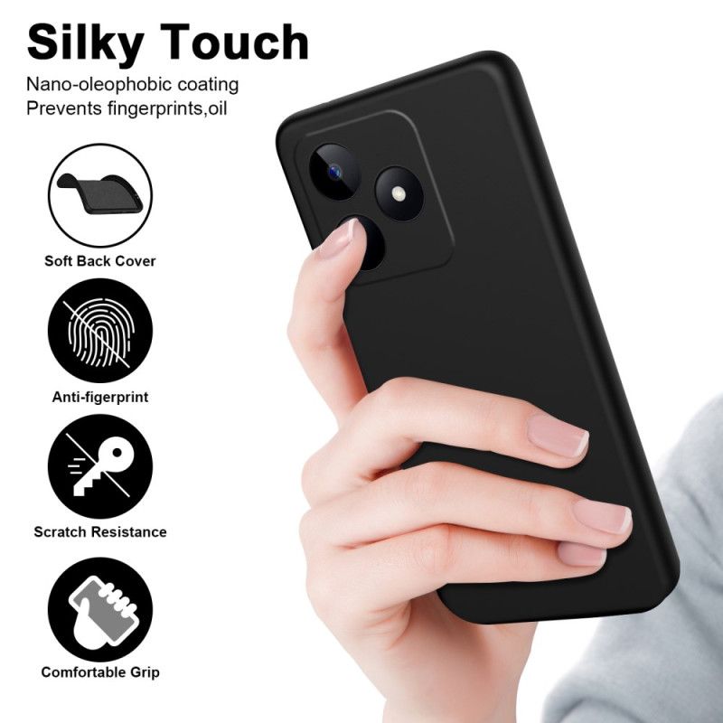 Hülle Realme C53 Handyhülle Flüssigsilikon
