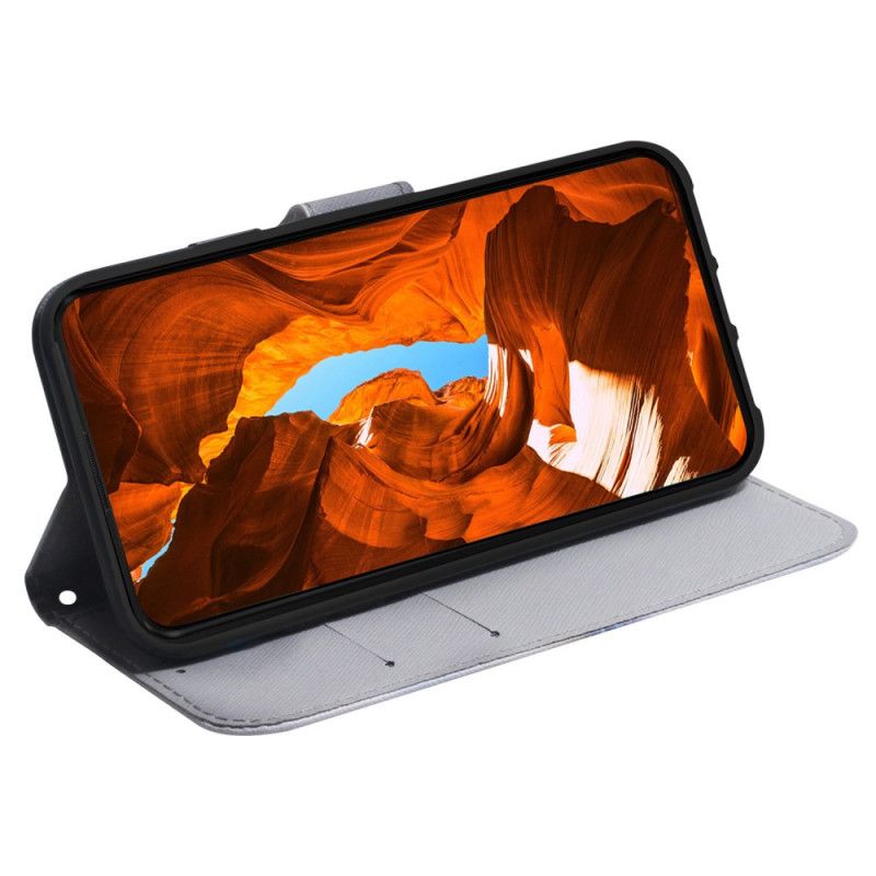 Lederhüllen Für Realme C53 Weißer Tiger