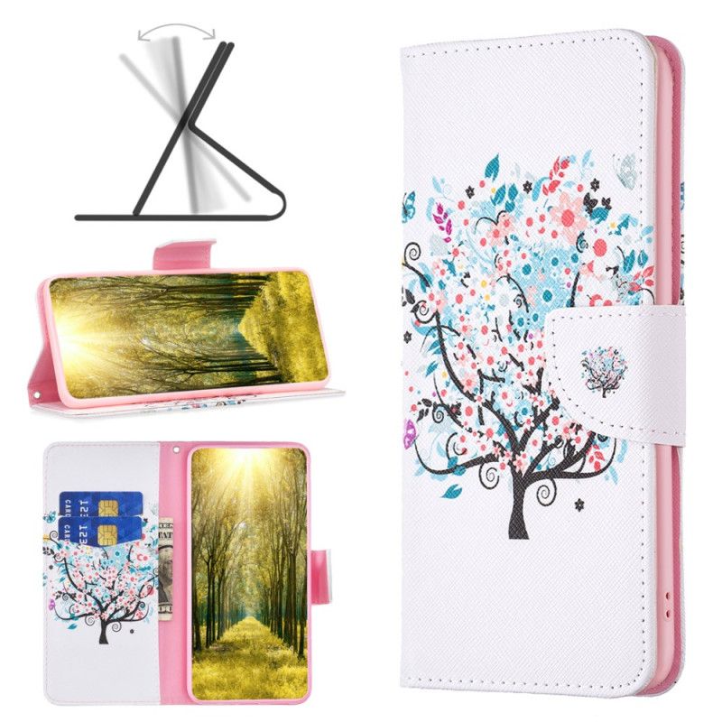 Lederhüllen Realme C53 Blühender Baum