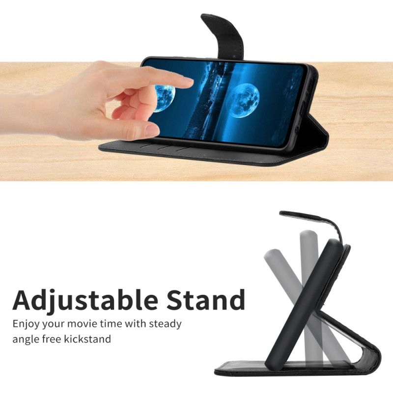 Lederhüllen Realme C53 Handyhülle Linien Und Punkte