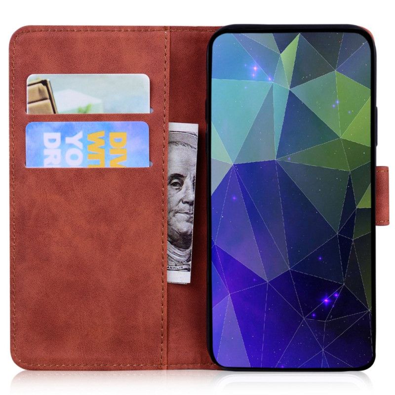 Lederhüllen Realme C53 Tigerprint