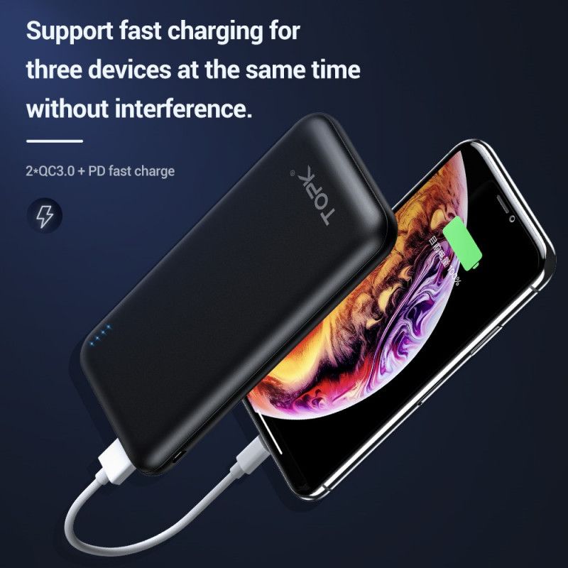 Externe Topk-Batterie Mit Drei Anschlüssen