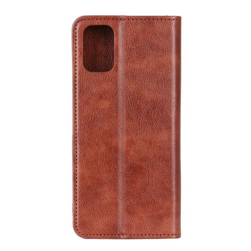 Flip Case Xiaomi Redmi 9t Mattes Spaltleder