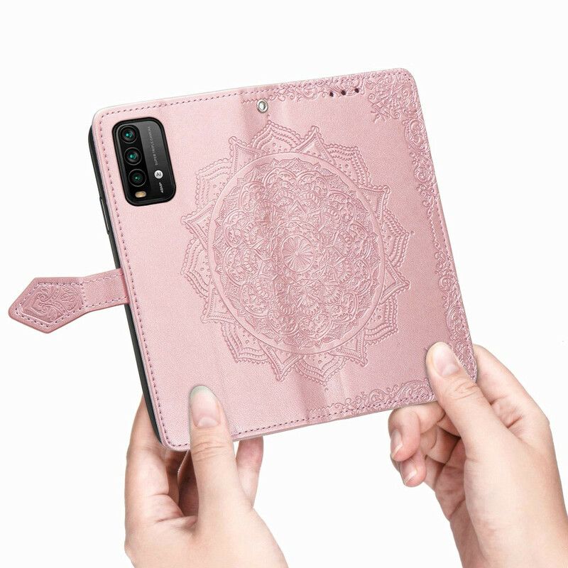 Lederhüllen Für Xiaomi Redmi 9t Mandala Mittelalter