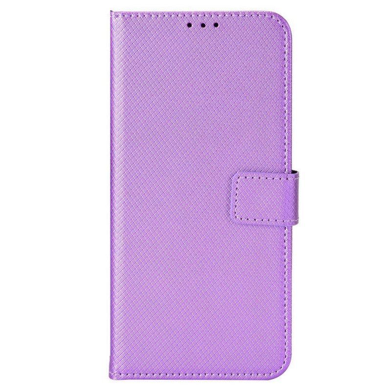 Flip Case Für Vivo Y35 Mit Kordel Riemchenstil