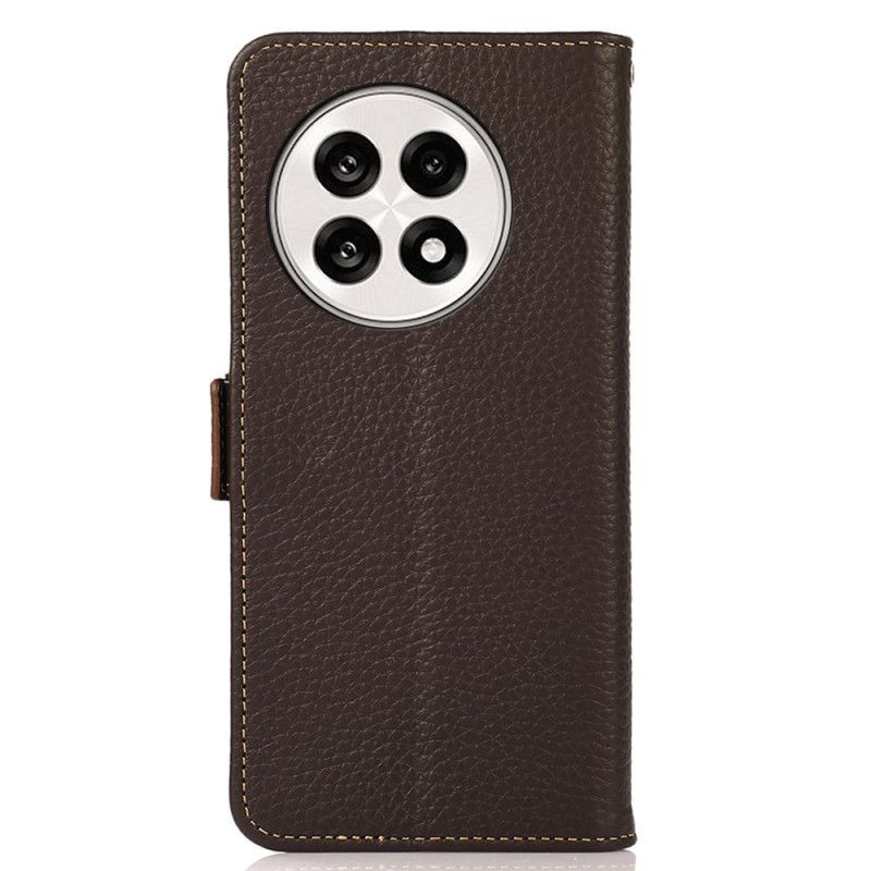 Lederhüllen Für Oneplus 13r Khazneh Leder-rfid-schutz