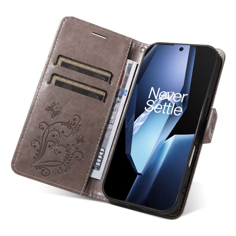 Lederhüllen Oneplus 13r Handyhülle Riesige Schmetterlinge