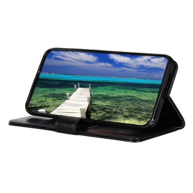 Lederhüllen Oneplus 13r Lackleder-imitat