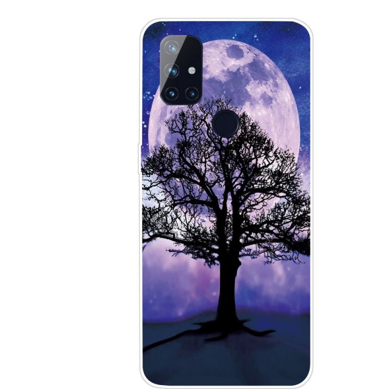Hülle Für OnePlus Nord N10 Baum Und Mond